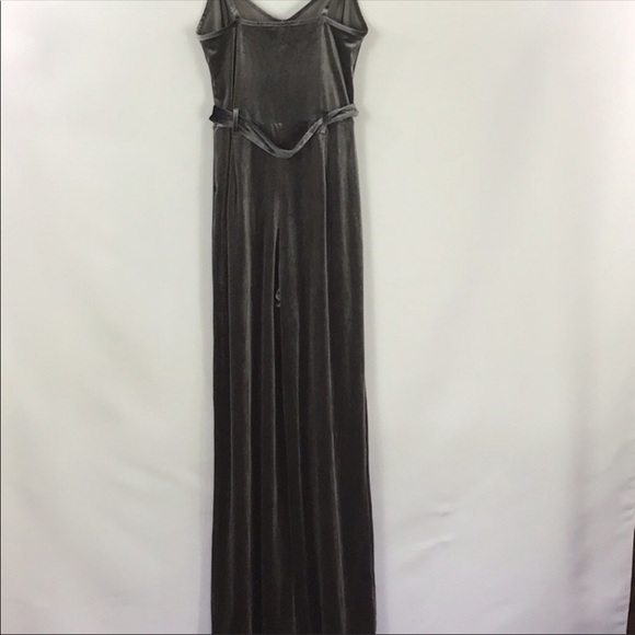SOLD!!Forever 21 Velvet Palazzo Pant Jumpsuit - Picture 3 of 5